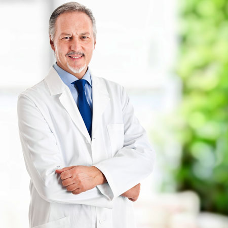 A scientist posing for a photo about to discuss the possible applications of deuterium oxide within the Diagnostic industry